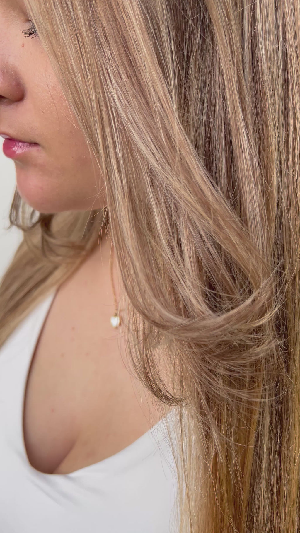 Cadena White Heart Mujer